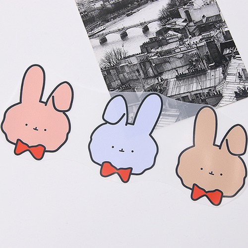 Color Heat Transfer Paper Ribbon Rabbit Set Z1514