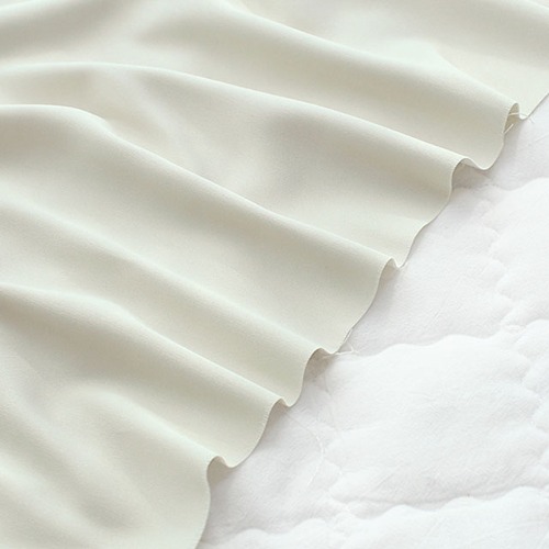 Peach Processing Satin Fabric Ivory (5301070)
