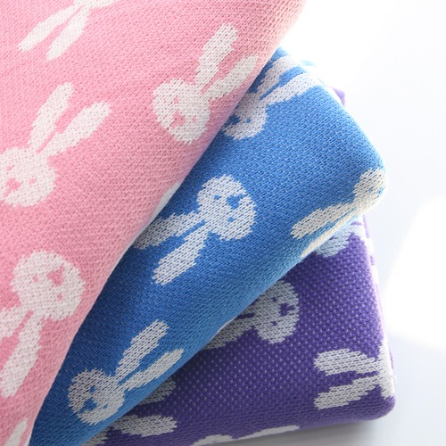 Large Knitwear Dimaru Fabric Lovely Rabbit 3 colors Z1598