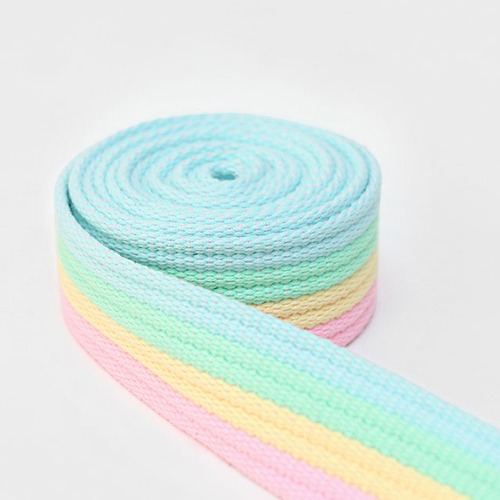 60-779 pastel rainbow bag strap 30 mm (7307111)