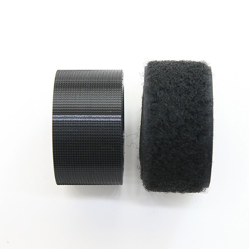 2.5 cm high-quality velcro tape black Z1629