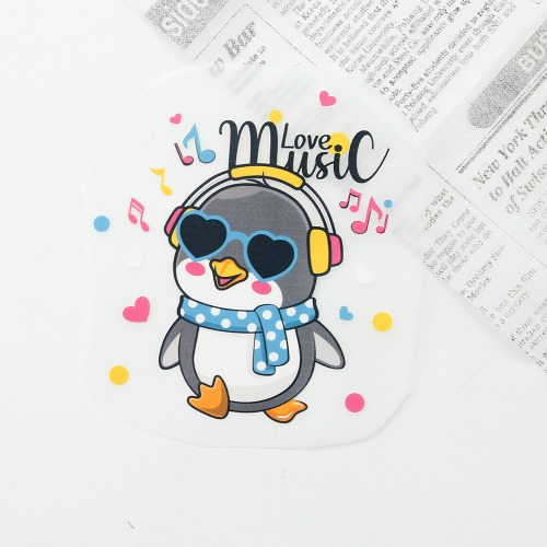 3D Thermal Warrior Magazine) Love Music Penguin (97254)