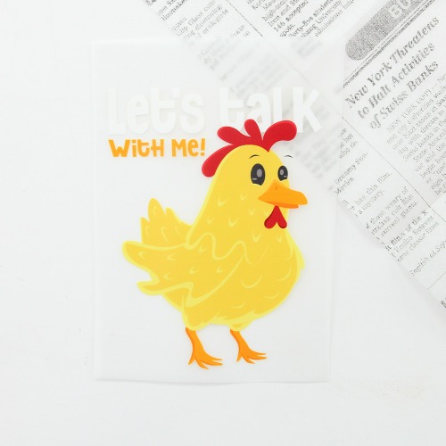 3D Thermal Warrior Paper) Let&#039;s Talk Yellow Chicken (97265)