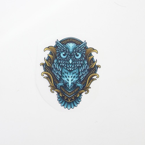 3D Thermal Transfer Paper) Blue Mandarin Owl-No. 233 (97233)