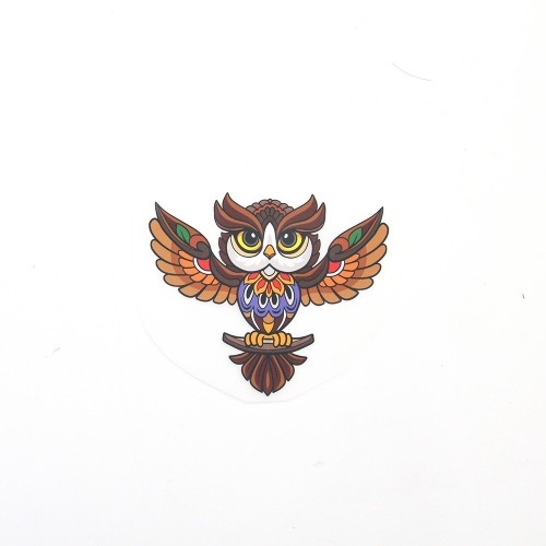 3D heat transfer paper) Spread-out Owl-No. 236 (97236)