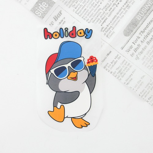 3D Thermal Warrior Paper) Holiday Penguin (97253)