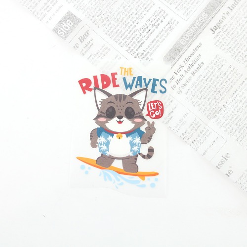 3D Thermal Transfer Paper) Ride Waves Cat-210 (97210)