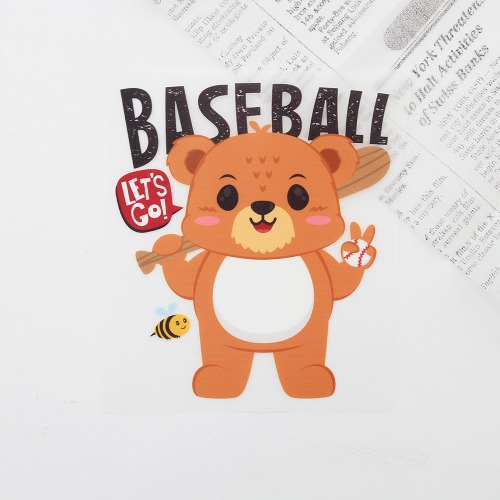3D Thermal Warrior Paper) A Bear Who Caught a Baseball (97247)