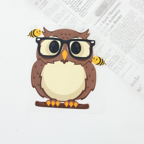 3D Thermal Transfer Paper) Honeybee and Owl-240 (97240)