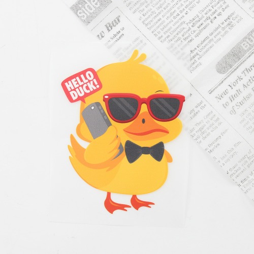 3D Thermal Transfer Paper) Sunglasses Duck (97268)