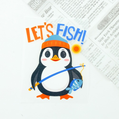 3D Thermal Warrior Site) Let&#039;s Fishing Penguin (97255)