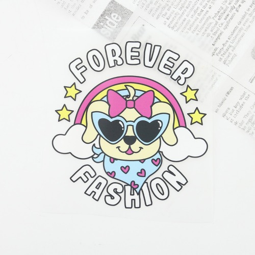 3D heat transfer paper) Forever Fashion Dog No. 229 (97229)