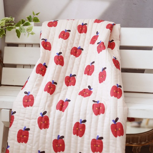 Banma) Joule quilted stream DTP cotton 20 water-pop art apple (a3429)